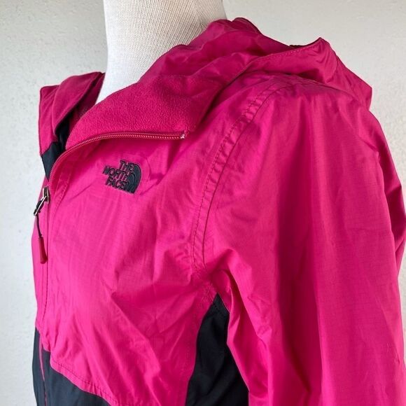 North Face Pink & Black Hyvent Jacket Size XS EUC - Picture 5 of 12